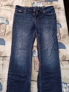 Dark Blue Denim Jeans