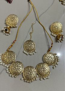 Gold Plated Necklace Set✨