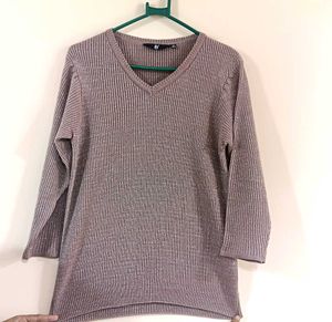 FIG shimmering  Knit Top