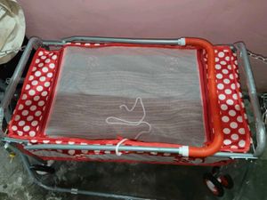 2 in 1 Swing Cradle With Mosquito Net