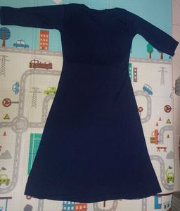 Elegant Navy Blue Dress