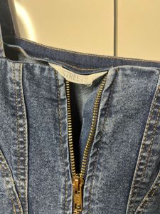 Denim Corset