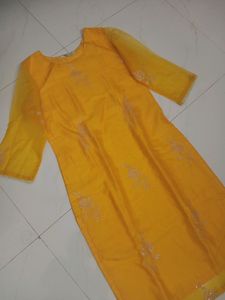 Tikhi Imli Ethnic Yellow Kurta