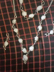 Quartz Stone Jewelry Set