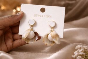 Shell Drop Earrings