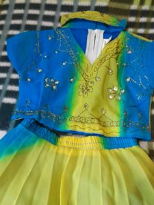 Baby girl Top And Skirt Set Party Wear