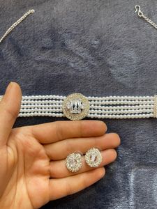 Necklace Set (AD Diamond)