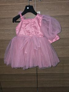 Pink Princess Frock- Single Sleeve