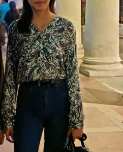 H&amp;M Printed Blouse