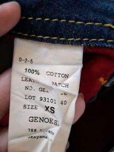 Gen Q Denim Mini Skirt