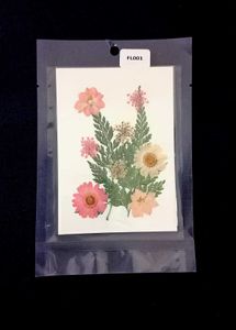 3 Pressed Flowers Sheets