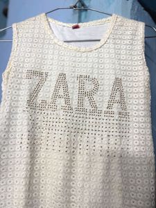 White Lace Top Like new casual wear