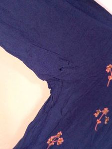 Floral Embroidered Kurta