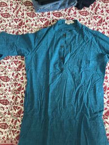 Blue Fabindia Kurta