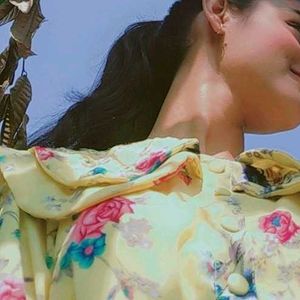 Floral Print Fit &amp; Flare Dress