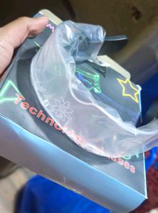 Party LED Glasses Visor Cyberpunk Luminous Glass