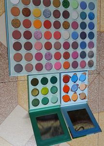 3 Eye Shadow Plates Combo