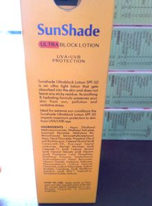 Ultra Block Uv A+ B Protection Sunscreen