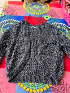 Knitted Cardigan Sweater