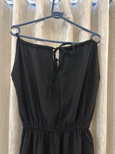 Black Spaghetti Strap Jumpsuit