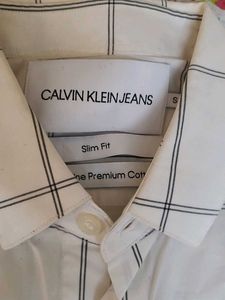 Calvin Klein Checkered Shirt