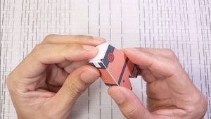 Anime Naruto Shippuden Naruto Figurine Template (Template Only)