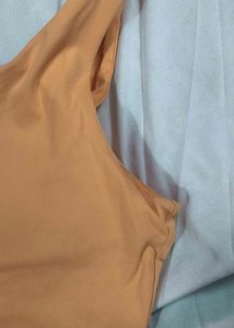 Orange One Shoulder Top