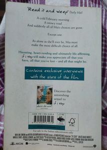 If I Stay (By Gayle Forman)