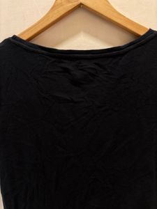 Beautiful Black Crew Neck Tee