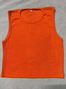 Orange Tank Top