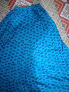 Blue Colour Skirt