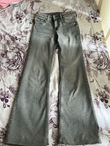 H&m Grey Denim (low Waist)