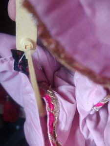 Pink Embroidered Kurta &amp; Dupatta Never Used