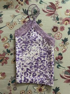 Y2K Purple Leopard Print Top – Bold, Trendy &amp; Easy