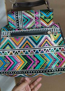 Priyanshi Handicraft Ikkat Sling Bag
