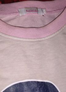 Pink Colour Hoodie For Girls / Women