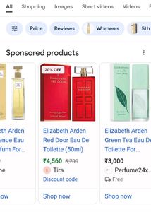 Elizabeth Arden red door perfume