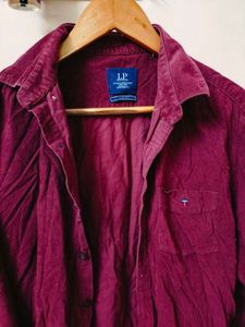 Burgundy LP Shirt