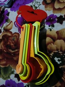 Measuring Spoon 8️⃣Pcs 2/3 Cup 120ml 1/2cup6