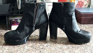Black Heel Boots
