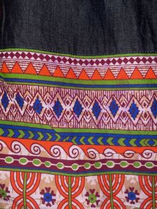 Embroidered Sleeveless Cotton Jacket