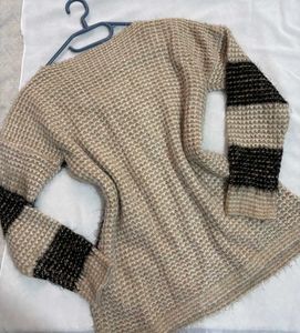 🎁Buy1 Get1 Free Striped Sweater with Pockets E