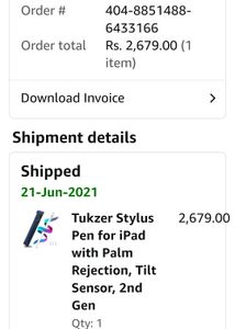 Tukzer iPad Pencil Original In Box