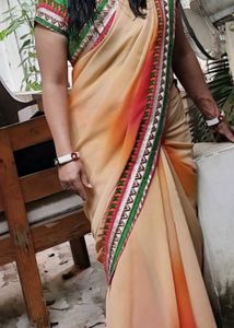 Shaded Bordered Saree