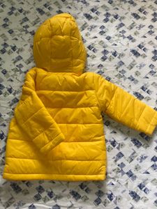Yellow Puffer Coat