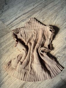 Faux Fur Trim Cardigan