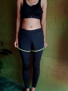 Leggings With Attached Shorts