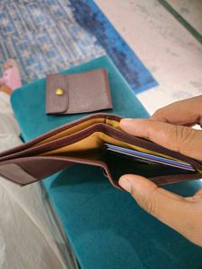 Unused Wallet Leather Pure
