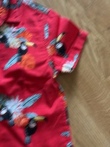 Tropical Toucan Button-Down Shirt