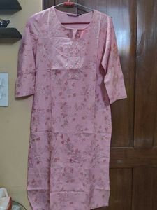 Melange Floral Embroide Kurta New With  TagT